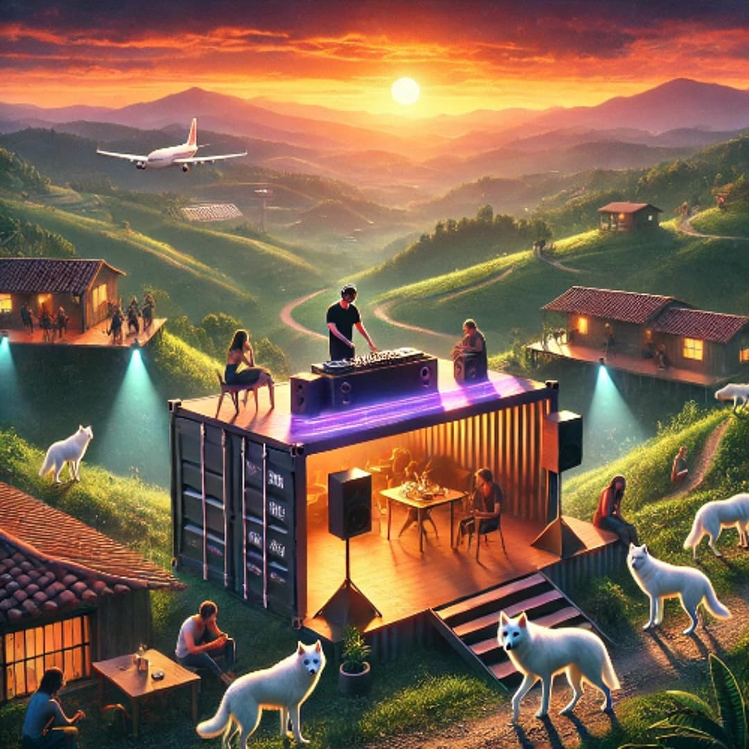 Sunset @ Villa Luna Rio Negro Medellín